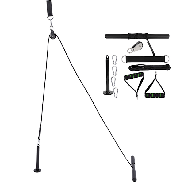 11 stk/sæt DIY Træningsudstyr Tilbehør Hjemstyrke Power Training Device Kit
