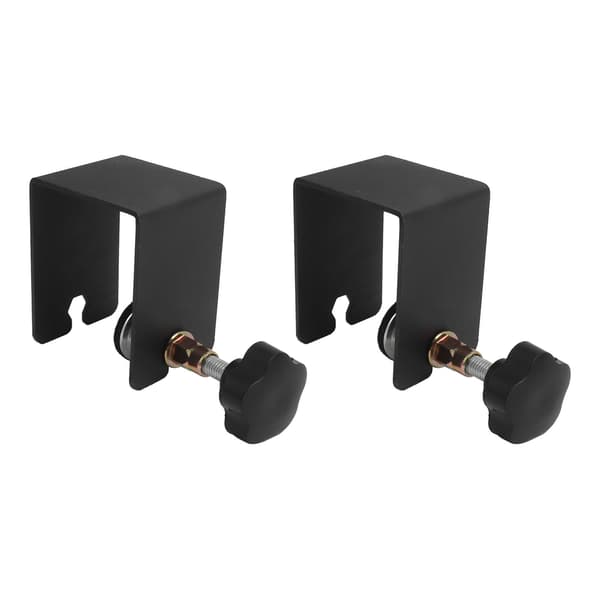 2 PCS Drawer Front Installation Clamps Electrostatic Spray Cabinet Drawer Front Installation Clamps Black