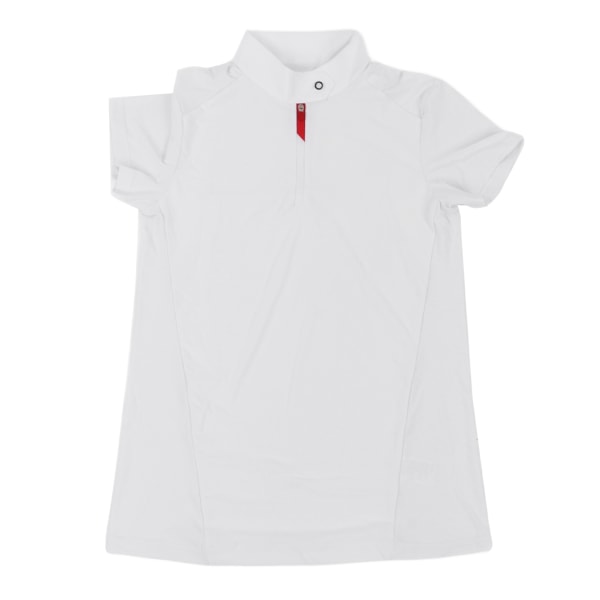 Hästridning T-shirt God elasticitet God andningsförmåga Bekväm Enkel Ridkläder Kortärmad för barn(S )