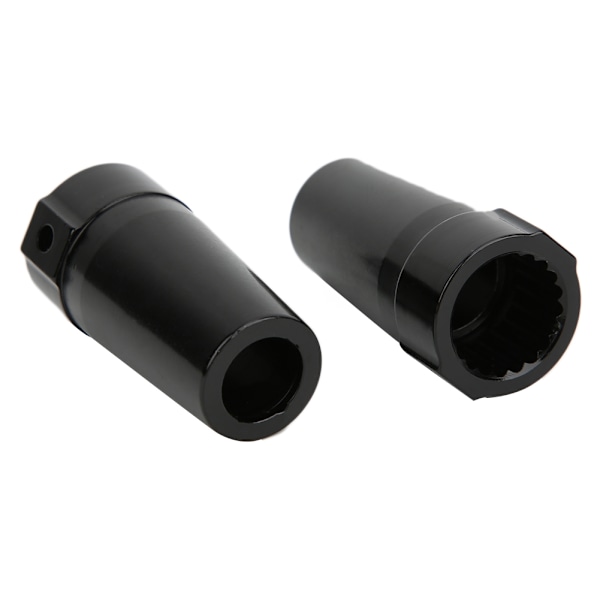 2st aluminiumlegering bakaxlar Bussning Tillbehör Passar för Wraith AX90018 90020 1/10 RC CarBlack