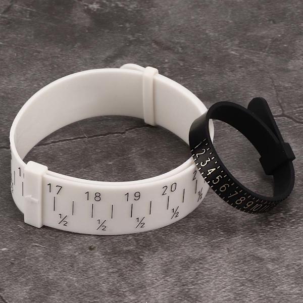 2 set Finger Handled Measuring Tool Ring Bracelet Sizer Jewelry Making Measuring Tool
