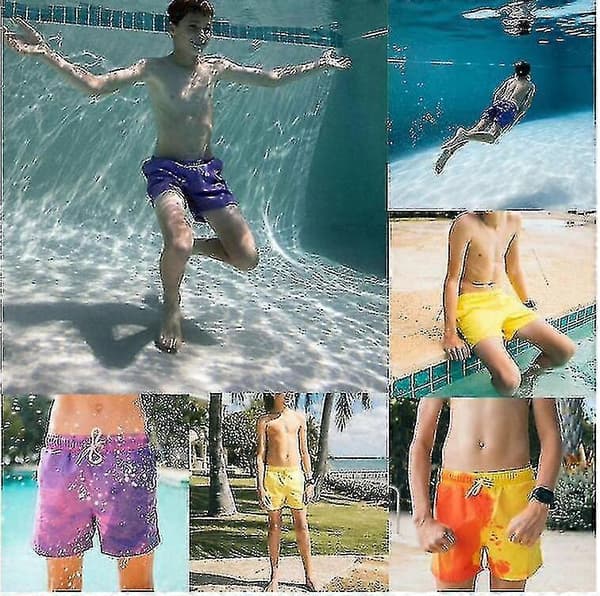 Herr Chan Beach Badbyxor Badkläder Dry-c S