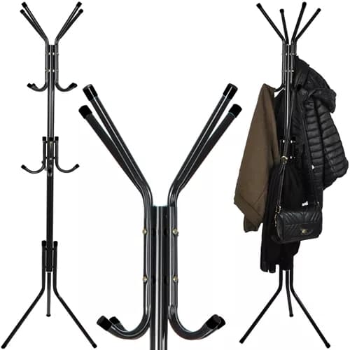 Tøjstativ / Bøjle 170cm Sort Black_max Svart