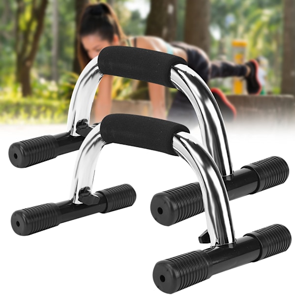 Aftagelig Fitness Push Up Bar Push Ups Stativ Beslag til arm- og brystmuskler Træningsudstyr (push Up holder)
