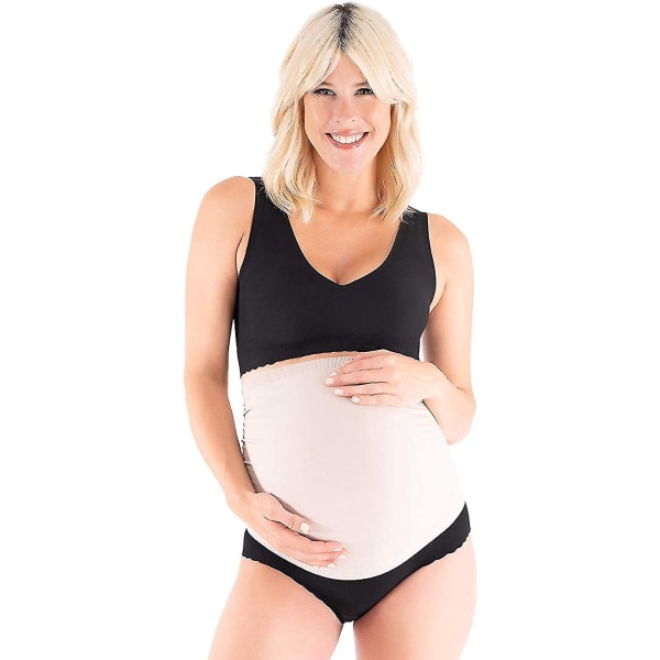 2 stk Kvinner Maternity Belly Band Graviditet Belte Støtte Stretch Band Gave M