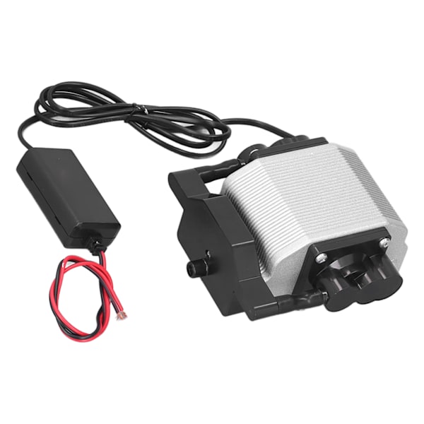 Fiskedam iltpumpe Lille husholdningsluftning Akvarium Bilbatteripumpe 12V luftning Fiskeluftning 12V DC 30L luftpumpe 16W