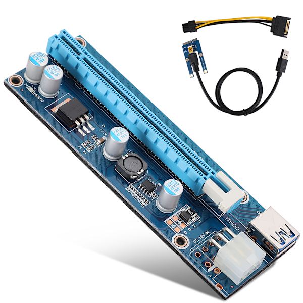 Mini PCI-E till PCI Express 16x Riser Adapter för grafikkortsbrytning