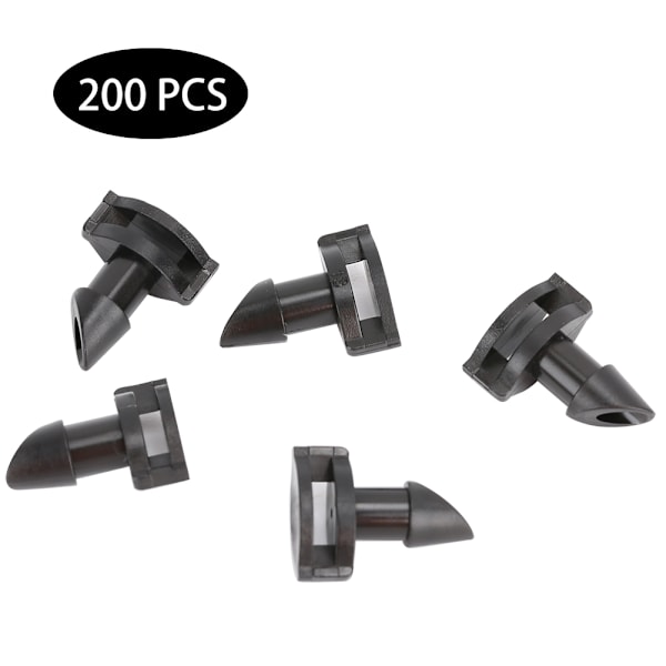 200 Pieces 360 Degree Drip Irrigation Atomizing Refraction Nozzle Micro Sprayer for Garden Use