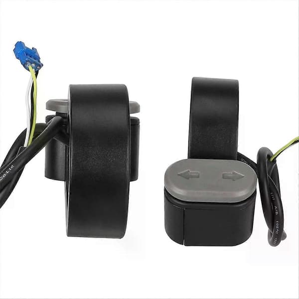 Blinklysbryter for Xiaomi 5/5Max/5Pro el-sparkesykkel Blinklysknapp Kicksco Black