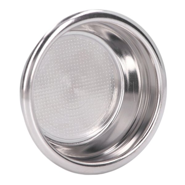 Portafilter-suodatinosa ruostumattomasta teräksestä 2 kupille huokoinen suodatinosa Kahvinkeittimen tarvikkeet 58 mm kahvaan