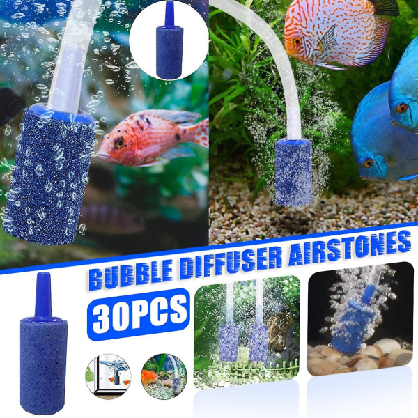 Ilmakivisylinteri 30 kpl kuplahajotin ilmakivet akvaarion akvaariopumppuun