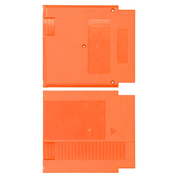 Spelkonsol Kassett Skal 60Pin till 72Pin Kort Kassett Box Ersättning för NESOrange