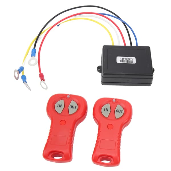 Wireless Winch Remote Control Kit DC12V 24V Efficient Fast Response High Safety for Truck ATV SUV