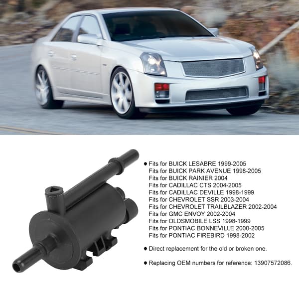 Dampbeholderrensesolenoidventil 13907572086 Passer for Buick Lesabre