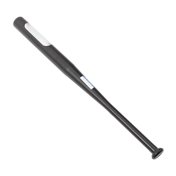 Baseballbat tykt Robust sort bærbar selvforsvarslegering stålbat til forsvar udendørs