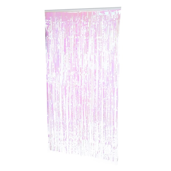 100x180cm Kaunis tupsu oviverho koriste häihin syntymäpäiväjuhliin