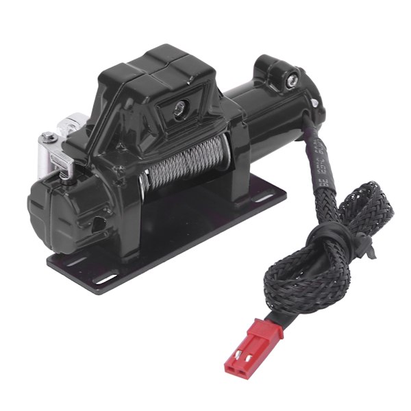 Automatisk Vinsch Fjärrkontroll 1/10 Crawler Bil Tillbehör Del Passar för Axial SCX10Svart