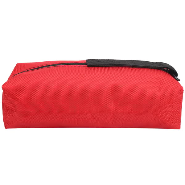 Tool Bag Thickened Multifunctional Waterproof Oxford Cloth Electrician Storage Tool Kit Red