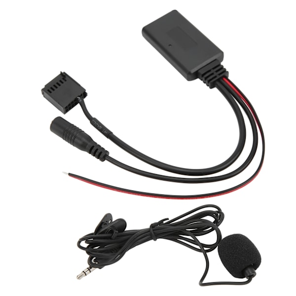Bluetooth Aux-ljudkabeladapter Mikrofon Handsfree Ersättning för Mondeo Focus 6000CD