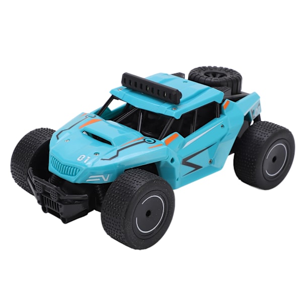 RC-auto K20-2 4WD 2.4G Kaukosäädin Off Road Kuorma-auto 1/20 Mittakaava Ajoneuvo Nopea Lapsille Teineille Sinivihreä