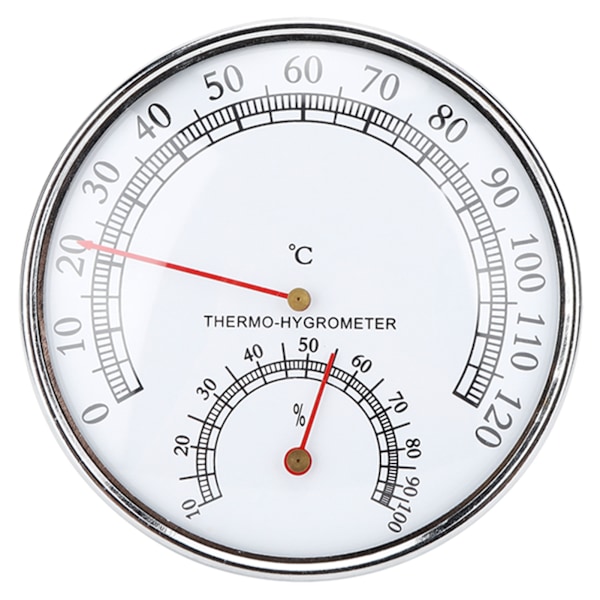 Bastutermometer Hygrometer Inomhusrumstemperatur Luftfuktighetsmätare Bastutillbehör