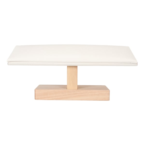 Armbåndsdisplay Massivt Træ Facade Smykker Organizer Enkelt Lag Ur Stativ T Bar Armbåndsholder