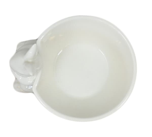 Porcelænsskål Påskehare - 8-pak Vit 2000