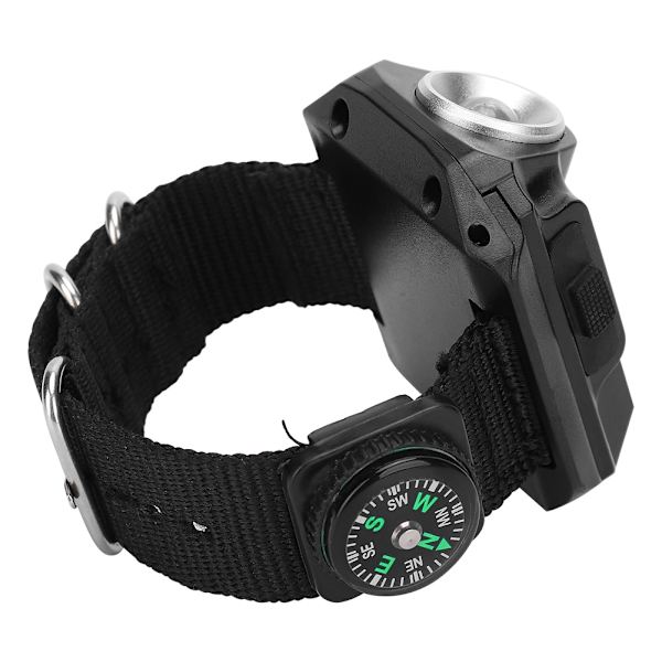 Armbåndsur med LED-lys med display Elektronisk ur Multifunktionelt urlys
