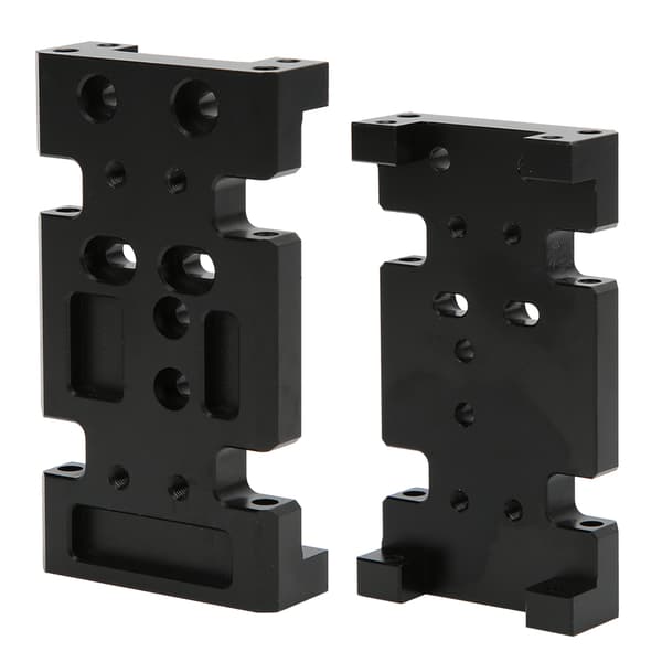 Bundplade/Split Gear Box Metal Baseboard til HSP94180 til D90 1:10 RC Crawler Bil