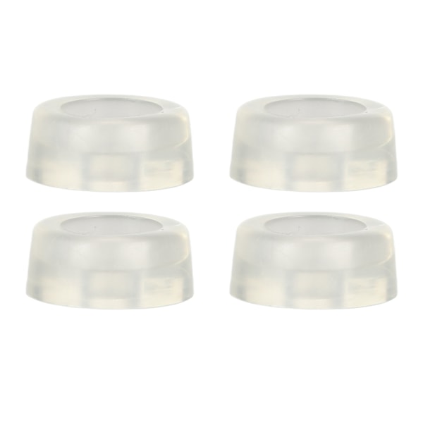 4 stk. Symaskine Seng Pude Blød PVC Plastik Elastisk Klar Vibrationsreduktion Symaskine Pude til Reparation Udskiftning