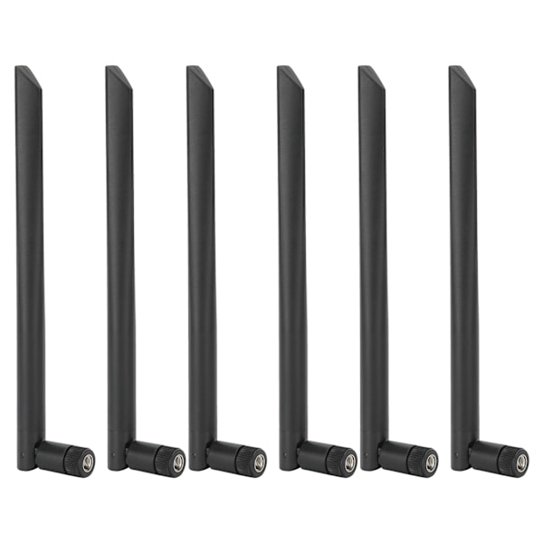 6 kpl Wifi-antenni Dual Band Langaton Hontrådsnätverk Perifer 8DB RPSMA AC 2.4G / 5G