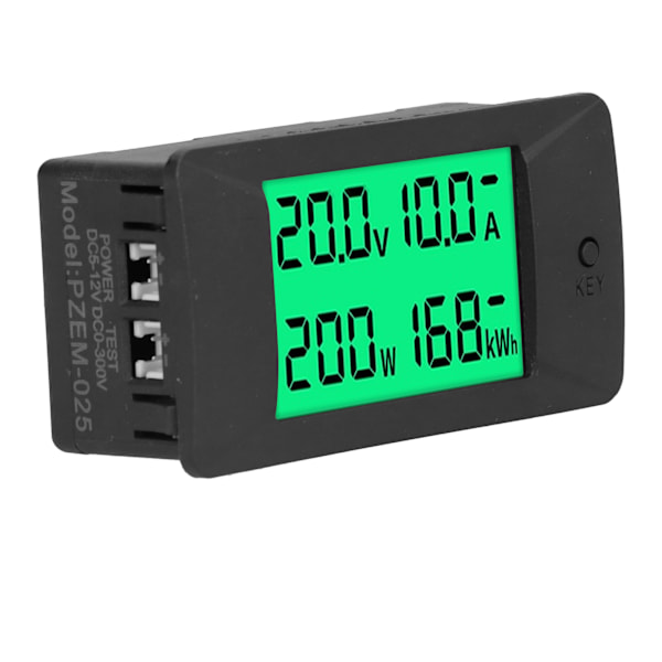Energimätare LCD Digital Display Spänningsström Monitor Voltmeter DC 5‑12V PZEM‑025