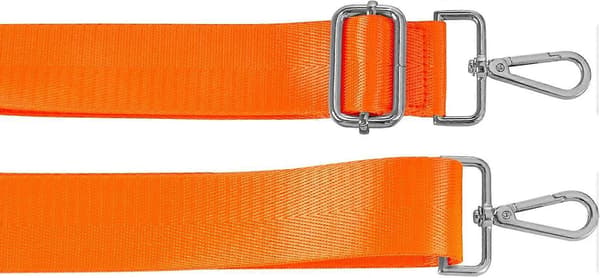 Allzedream Bred Handväska med Justerbar Ersättningsaxelrem Fluorescent Orange