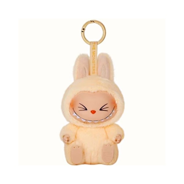 Pop Marts 17cm Pull Bub Crazy Rabbit - Kramgo Sittande Plysch Sötnos! #2