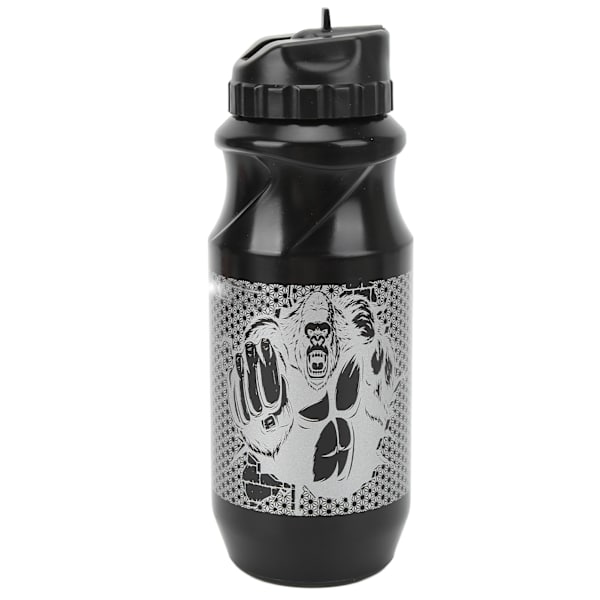 ENLEE 650 ml pyöräilyvesipullo BPA-vapaa vuodoturvallinen maastopyöräilyvesipullo ulkokäyttöön musta