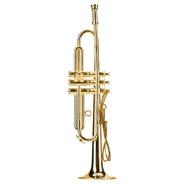 Miniatyyritrumpetti Malli Korkea Simulaatio Mini Musiikki-instrument Koti Sisustus Koristeelliset Loma Koristeet