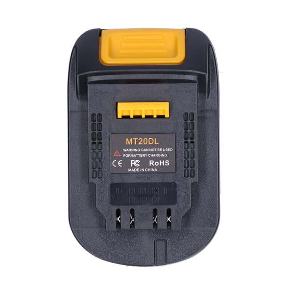 Batteriadapter Dock Power Mount Connector ABS Shell Batterier Konverteringsverktøy MT20DL