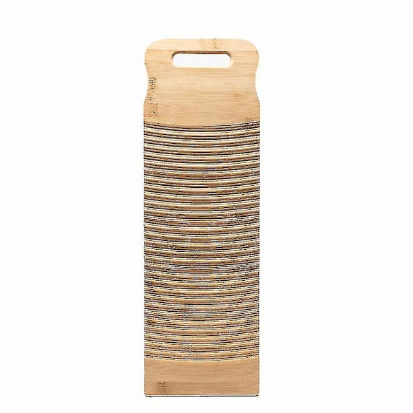 Bambus Håndvaskbrett for Tøyvask, 1 Stykke, 39*18cm