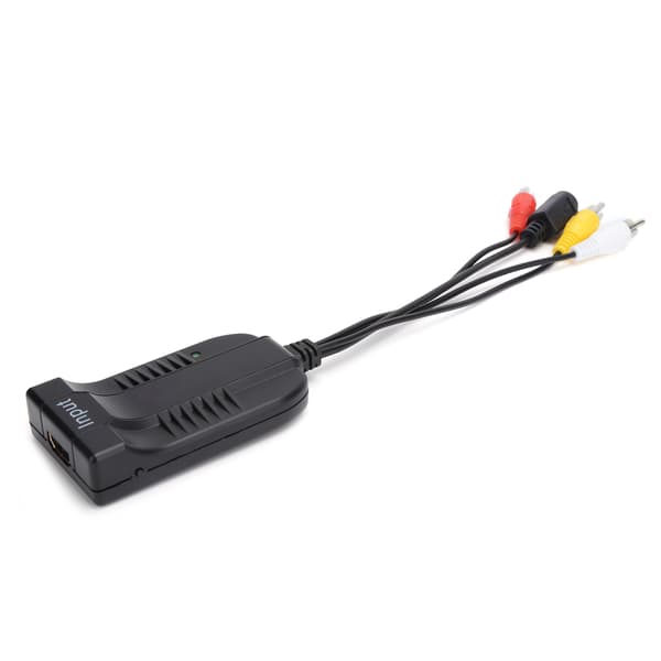 HDMI till AV/CVBS/S-videoadapter Kompositvideoljudkabelomvandlare 1080P