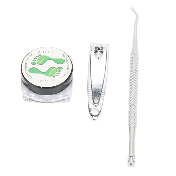 Bunion Corrector Kit Fotvård Inåtväxande tånagellyftare Pedikyr Straighten Clip Nagelsax #2