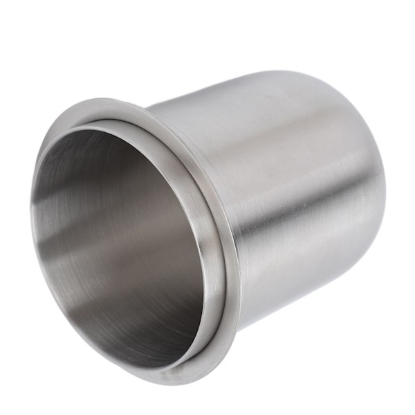 Doseringskopp 150 ml 58 mm handsfree rostfritt stål Universal inverterad kaffepulverkopp för kaffemaskin Silver