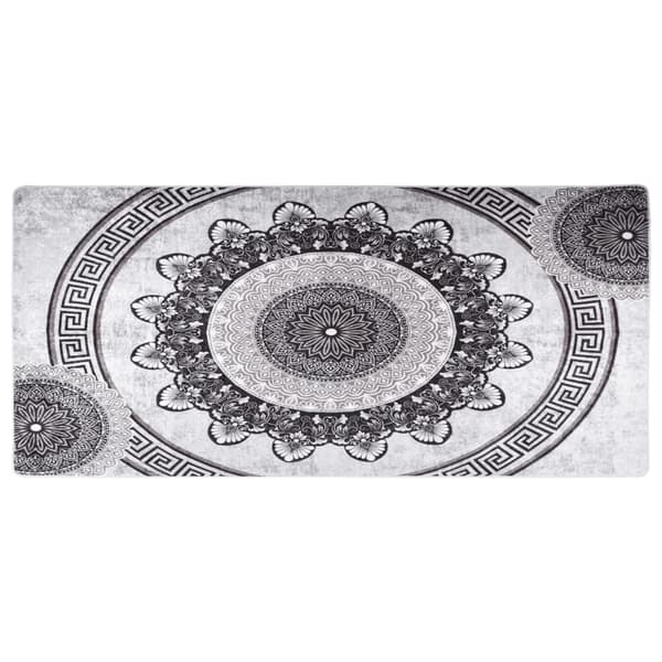 vidaXL Teppe vaskbart 80x300 cm flerfarget multifärg multicolor