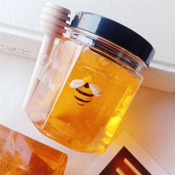 Honey Fluffy Mud 200ml Superstretchig pedagogisk stressavlastningsleksaker för flickor Pojkar Barn
