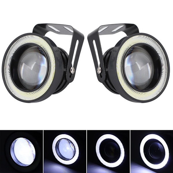 3 tuuman LED-auton enkeli silmät sumuvalot korkea kirkkaus IP65 vedenpitävä DC 12V universaali