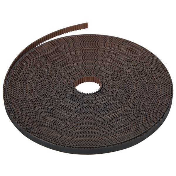 GT26mm gummitandrem højstyrke fleksibel skridsikker synkronrem sort (10m 32,8ft)