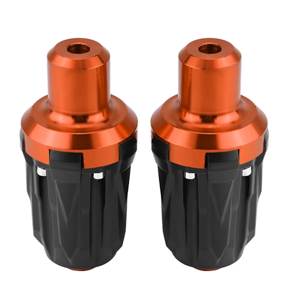 1 Par 10mm Motorcykel Udstødningsramme Sliders Anti Crash Pad Faldende Beskytter Orange