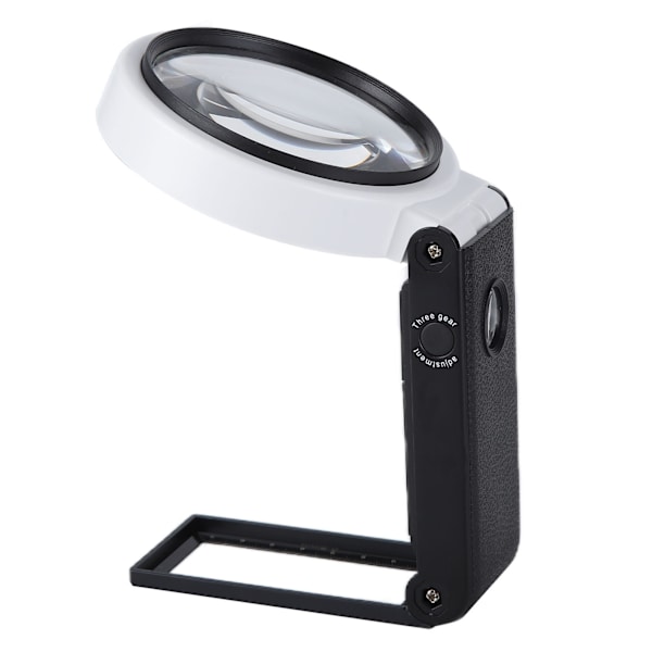 LED-forstørrelsesglas ABS Håndholdt forstørrelsesglas Foldbar HD-linse til observation og reparation af elektroniske komponenter TH-7018BD