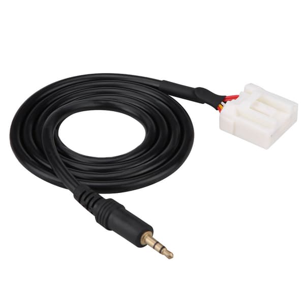 3,5 mm AUX Audio Input Radio MP3-soitin Matkapuhelimen Input Adapter -kaapeli Mazda 3/6:lle