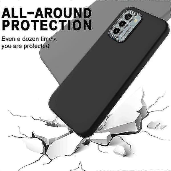 Bedst sælgende flydende silikonecover til Nokia G22_cdb1 Black