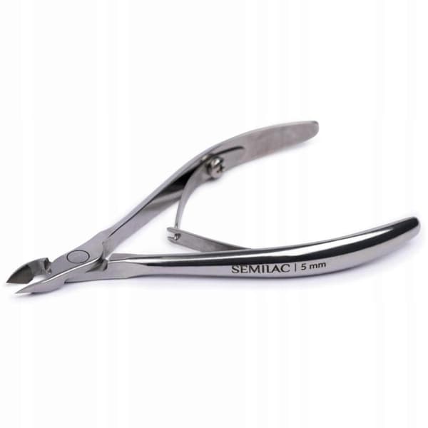 Semilac Professional 5mm Silver Nagelklippare för Perfekt Manikyr